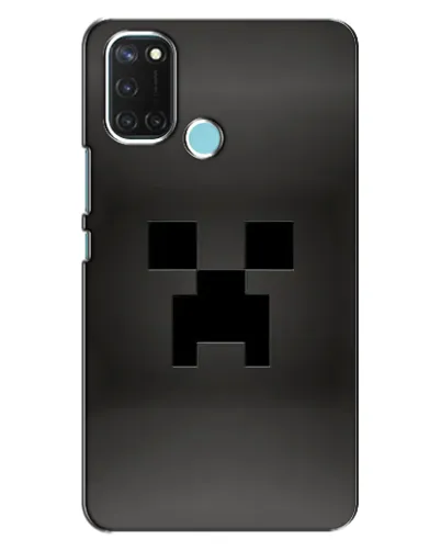 Чохол для Realme C17 з картинкою «Чорний кріпер градієнт»