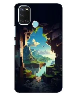 Чохол для Realme C17 з картинкою «Вид з печери»