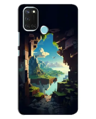 Чохол для Realme C17 з картинкою «Вид з печери»