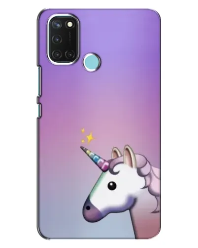 Чохол для Realme C17 з картинкою «Єдиноріг градієнт»