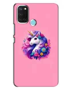 Чохол для Realme C17 з картинкою «Казковий єдиноріг»