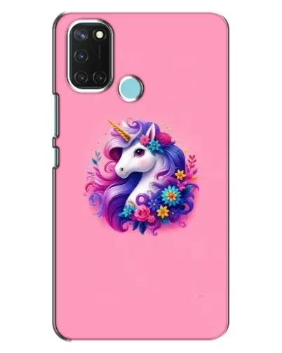 Чохол для Realme C17 з картинкою «Казковий єдиноріг»
