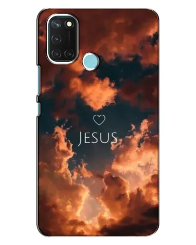 Чохол для Realme C17 з картинкою «Сяйво Імені Jesus»