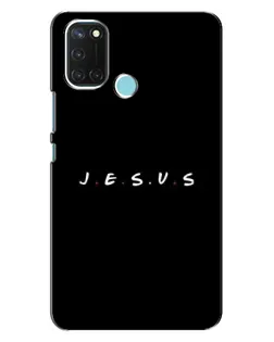 Чохол для Realme C17 з картинкою «Крапки віри J.E.S.U.S.»
