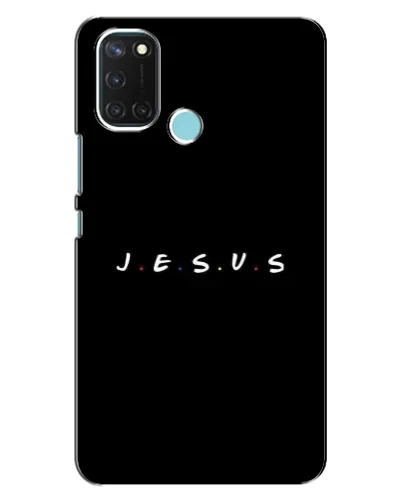 Чохол для Realme C17 з картинкою «Крапки віри J.E.S.U.S.»