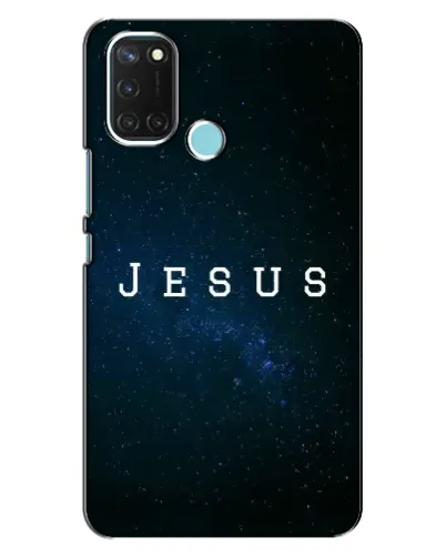 Чохол для Realme C17 з картинкою «Зоряне небо Jesus»