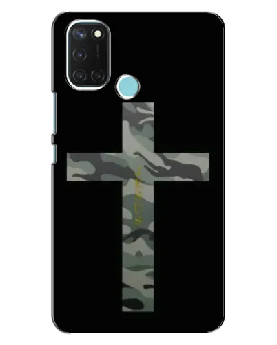 Чохол для Realme C17 з картинкою «Мілітарі Хрест»
