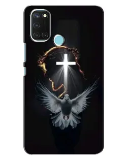 Чохол для Realme C17 з картинкою «Голуб та Світло»