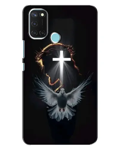 Чохол для Realme C17 з картинкою «Голуб та Світло»