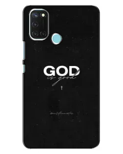Чохол для Realme C17 з картинкою «GOD — Бог над усім»