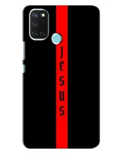 Чохол для Realme C17 з картинкою «Червона лінія віри»