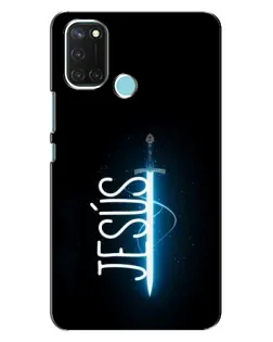 Чохол для Realme C17 з картинкою «Меч Духа Jesus»