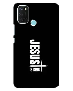 Чохол для Realme C17 з картинкою «Вертикаль віри Jesus»