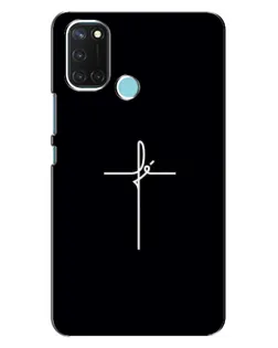 Чохол для Realme C17 з картинкою «Тонкий хрест» Чохол для Realme C17 з картинкою «Тонкий хрест»