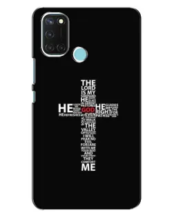 Чохол для Realme C17 з картинкою «Текстовий хрест» Чохол для Realme C17 з картинкою «Текстовий хрест»