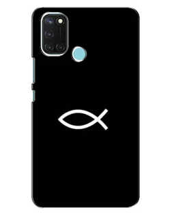 Чохол для Realme C17 з картинкою «Символ риби Jesus» Чохол для Realme C17 з картинкою «Символ риби Jesus»