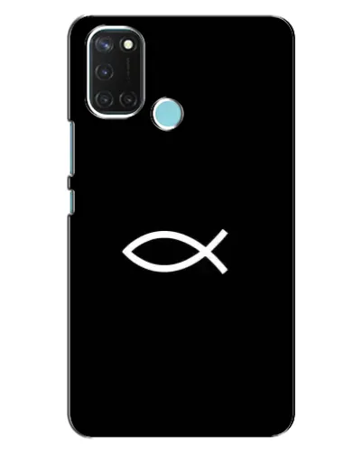 Чохол для Realme C17 з картинкою «Символ риби Jesus» Чохол для Realme C17 з картинкою «Символ риби Jesus»