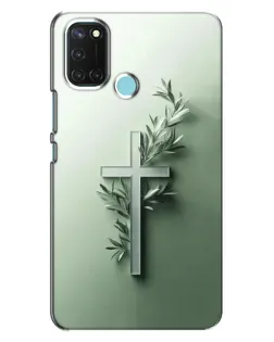 Чохол для Realme C17 з картинкою «Оливкова гілка» Чохол для Realme C17 з картинкою «Оливкова гілка»