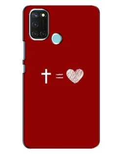 Чохол для Realme C17 з картинкою «Рівняння любові» Чохол для Realme C17 з картинкою «Рівняння любові»