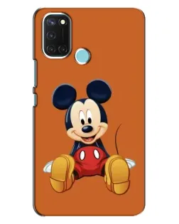 Чохол для Realme C17 з картинкою «Міккі відпочиває»