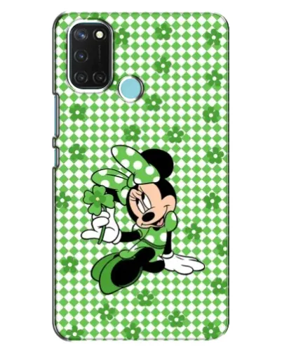 Чохол для Realme C17 з картинкою «Mickey в клітинку»