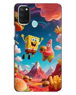 Чохол для Realme C17 з картинкою «Космічний фастфуд» Чохол для Realme C17 з картинкою «Космічний фастфуд»