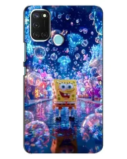 Чохол для Realme C17 з картинкою «Неоновий океан»
