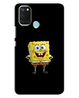 Чохол для Realme C17 з картинкою «Класичний Губка Боб»