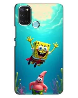 Чехол для Realme C17 с картинкой «Спанч Боб под водой» Чехол для Realme C17 с картинкой «Спанч Боб под водой»
