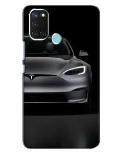 Чохол для Realme C17 з картинкою «Tesla Model S Look»