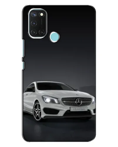 Чохол для Realme C17 з картинкою «Mercedes AMG GT Silver»