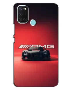 Чохол для Realme C17 з картинкою «Mercedes AMG — червона лінія»