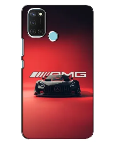 Чохол для Realme C17 з картинкою «Mercedes AMG — червона лінія»