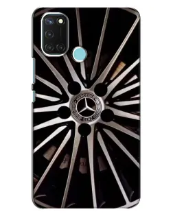 Чехол для Realme C17 с картинкой «Диск Mercedes»
