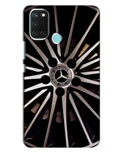 Чехол для Realme C17 с картинкой «Диск Mercedes»