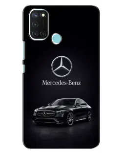 Чохол для Realme C17 з картинкою «Mercedes — решітка радіатора»