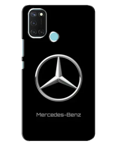 Чохол для Realme C17 з картинкою «Mercedes Silver Logo»