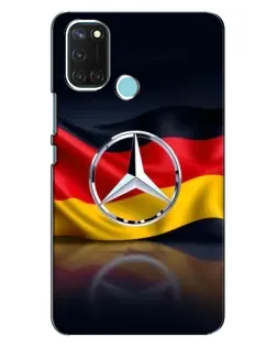 Чохол для Realme C17 з картинкою «Mercedes — прапор Німеччини»