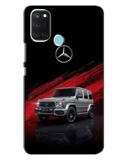 Чохол для Realme C17 з картинкою «Mercedes G-Class червоний»