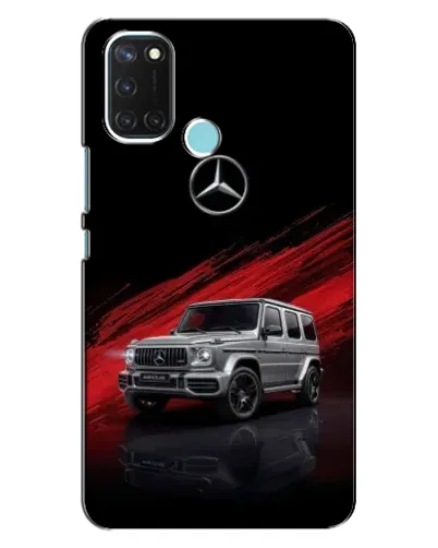 Чохол для Realme C17 з картинкою «Mercedes G-Class червоний»