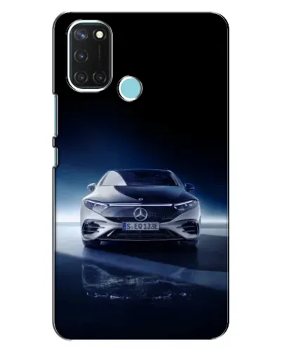 Чохол для Realme C17 з картинкою «Нічний Mercedes EQ»