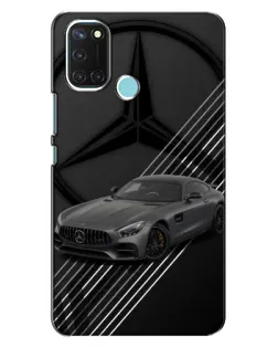 Чохол для Realme C17 з картинкою «Mercedes AMG — графіка»