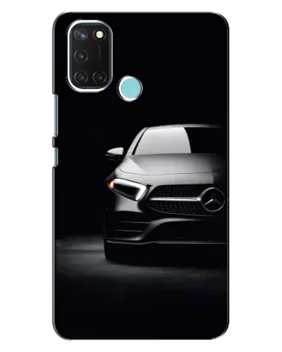Чохол для Realme C17 з картинкою «Світло фар Mercedes»