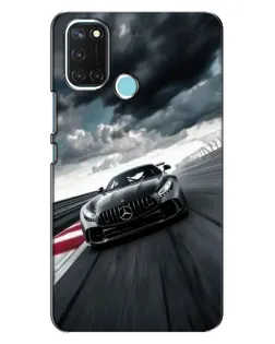 Чохол для Realme C17 з картинкою «Гоночний Mercedes AMG»
