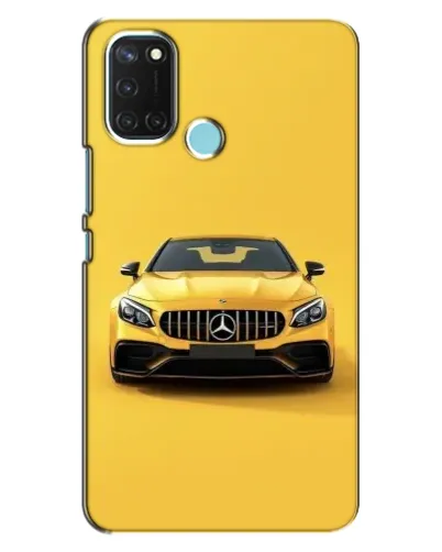 Чохол для Realme C17 з картинкою «Жовтий Mercedes GT»