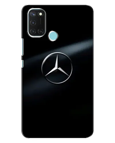 Чохол для Realme C17 з картинкою «Mercedes на металі»
