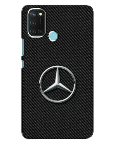 Чохол для Realme C17 з картинкою «Карбоновий Mercedes стиль»