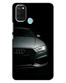 Чехол для Realme C17 с картинкой «Audi — детализация кузова»