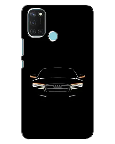 Чохол для Realme C17 з картинкою «Audi — нічний контур»
