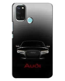 Чохол для Realme C17 з картинкою «Audi — градієнтний контур»